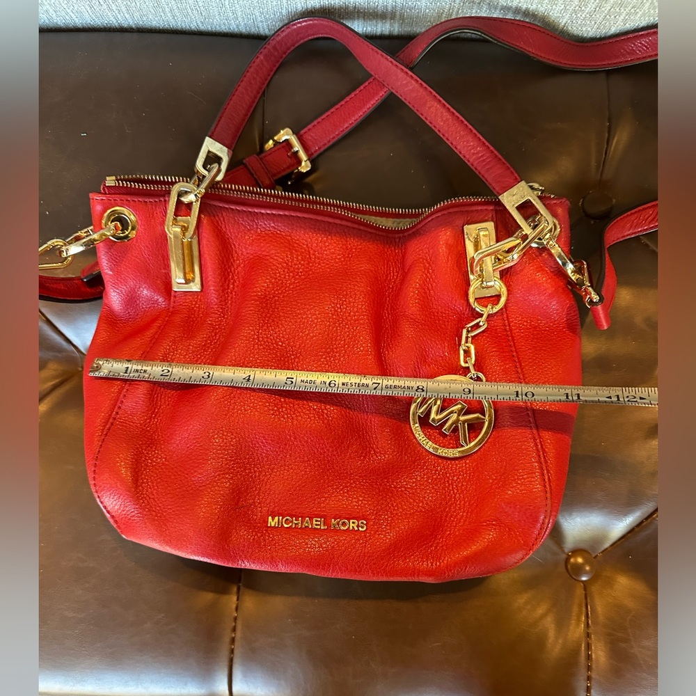 Red Michael Kors Purse